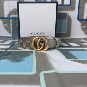 GG Marmont thin belt Style ‎409417 92TLC 9761